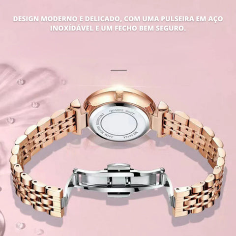 Relógio Poedagar Woman Elegancy® Relógio Poedagar Woman Elegancy®
