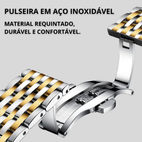 Relógio Poedagar Quartz Luxury® Relógio Poedagar Quartz Luxury®