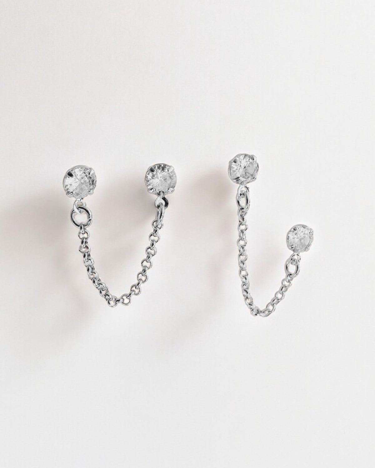 Brinco Correntinha Prata