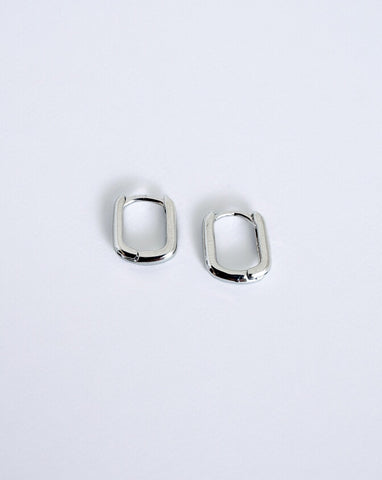 Brinco Argola Mini Glam P Prata Brinco Argola Mini Glam P Prata