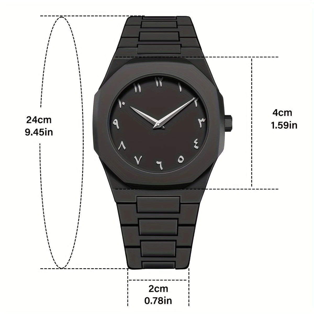 Relógio Poedagar Black Titan®