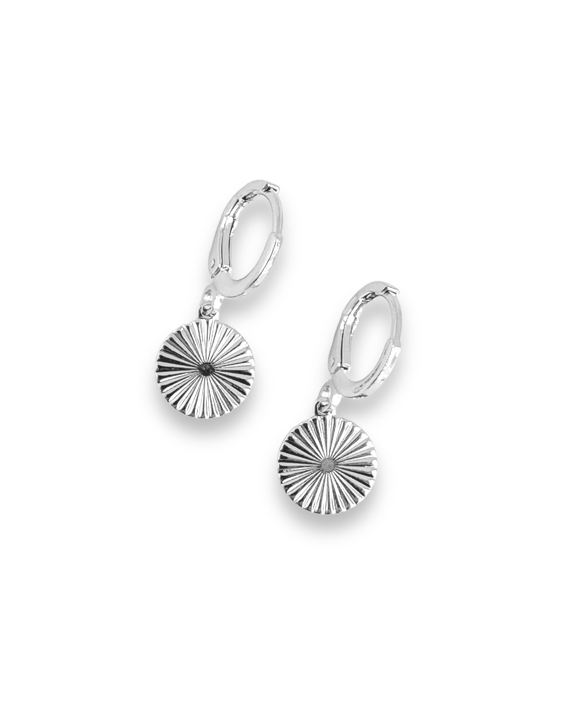 Brinco Argolinha Coin Prata